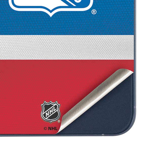 NHL New York Rangers Jersey Galaxy A35 5G Skin